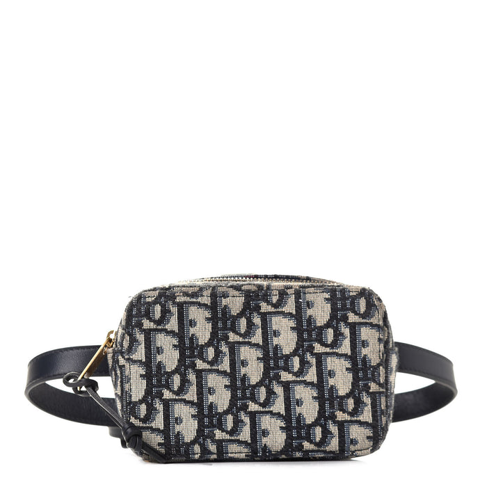 Dior Blue Oblique Belt Pouch 