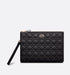 Dior Large Caro Daily Pouch in Black 