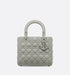 Dior Medium Lady Dior Bag in Gray Ultramatte Cannage Calfskin