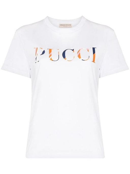 Emilio Pucci Logo Cotton T-shirt