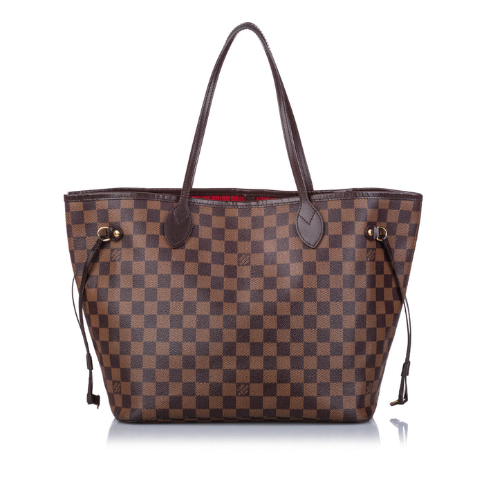 LOUIS VUITTON NEVERFULL MM DAMIER EBENE