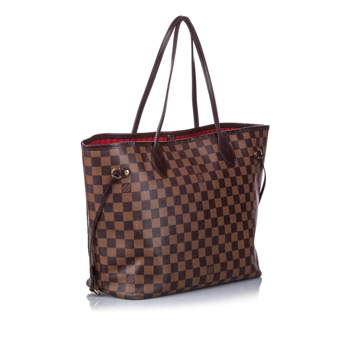 LOUIS VUITTON NEVERFULL MM DAMIER EBENE