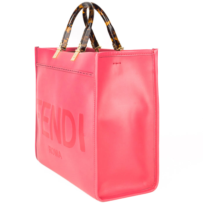 Fendi Medium Sunshine Tote in Fucshia