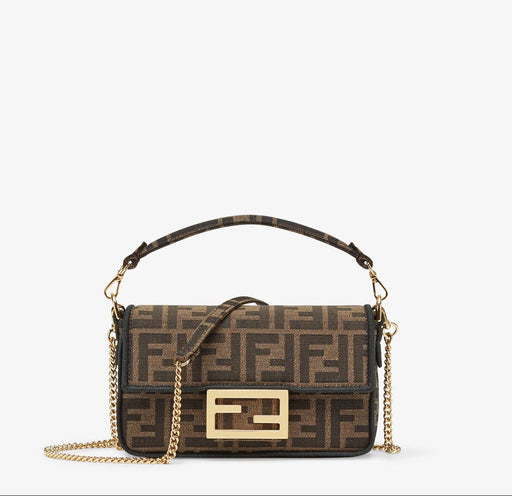 Fendi Fabric Mini Baguette