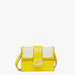 Fendi Flat Baguette in Yellow Leather