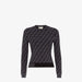 Fendi Grey FF Motif Sweater