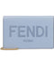 Fendi Light Blue Wallet with Chain