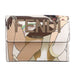 Fendi Micro Trifold Fabric Wallet
