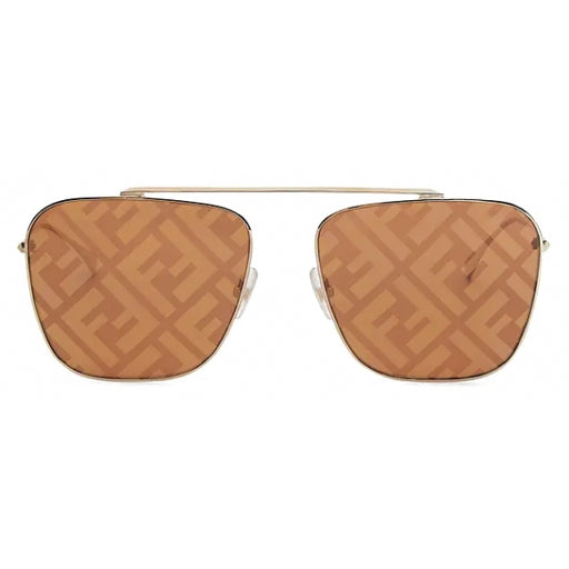 Fendi Travel Sunglasses in Gold Metal 