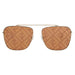 Fendi Travel Sunglasses in Gold Metal 