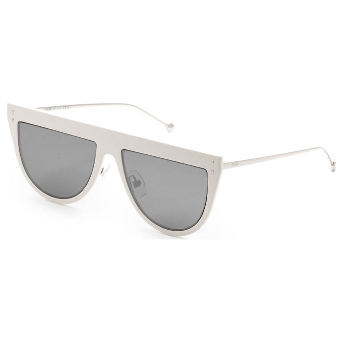 Fendi White Mirrored Sunglasses 