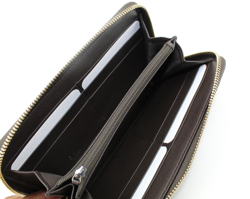 GUCCI MICROGUCCISSIMA ZIP AROUND WALLET