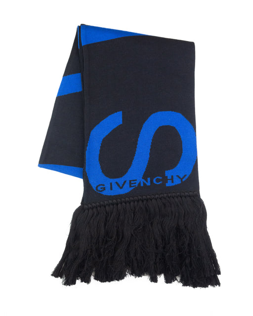 Givenchy Logo Football scarf