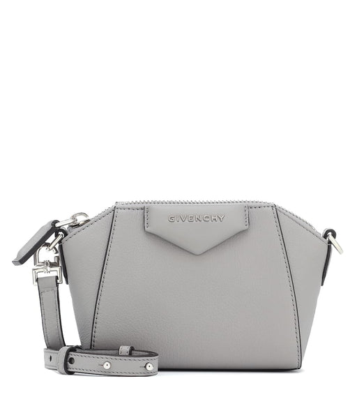 Givenchy Antigona Nano Zip Satchel Bag in Grey