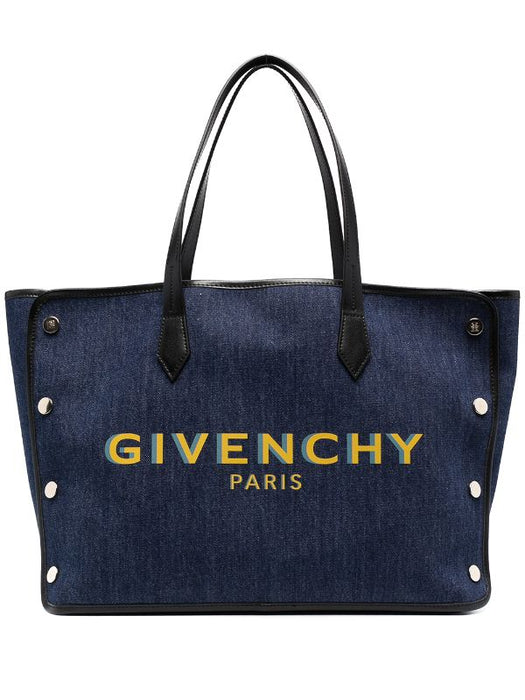 Givenchy Logo Denim Tote