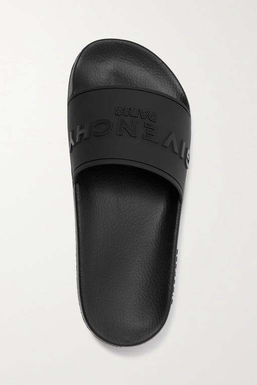 Givenchy Logo-embossed Rubber Slides