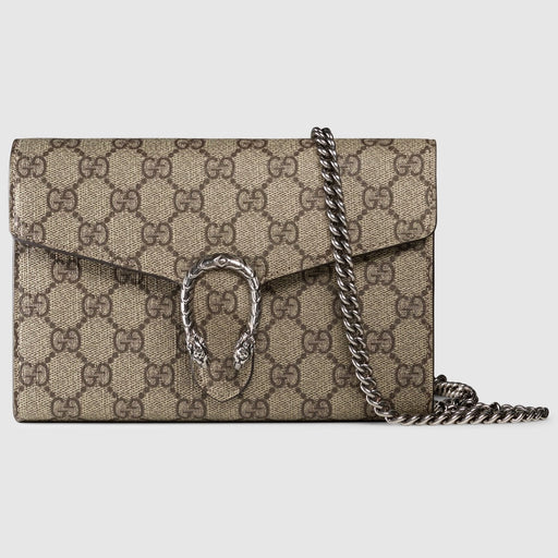 Gucci Dionysus GG Supreme Wallet on Chain