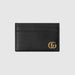 Gucci GG Marmont Card Case in Black