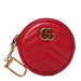 Gucci GG Marmont Coin Round Purse in Red