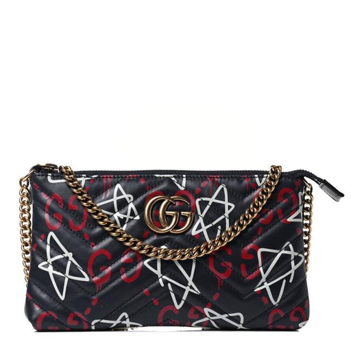 Gucci GG Marmont Ghost Star Chain Bag