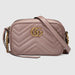 Gucci GG Marmont Matelasse Mini Bag in Dusty Pink