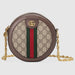 Gucci GG Supreme Round Mini Ophidia Shoulder Bag