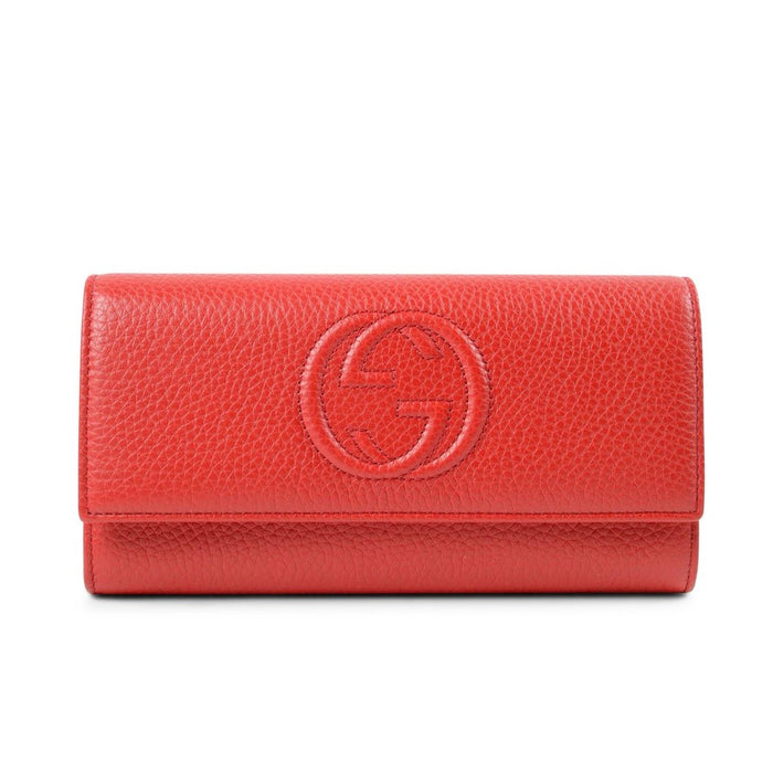 Gucci Soho Leather Continental Wallet