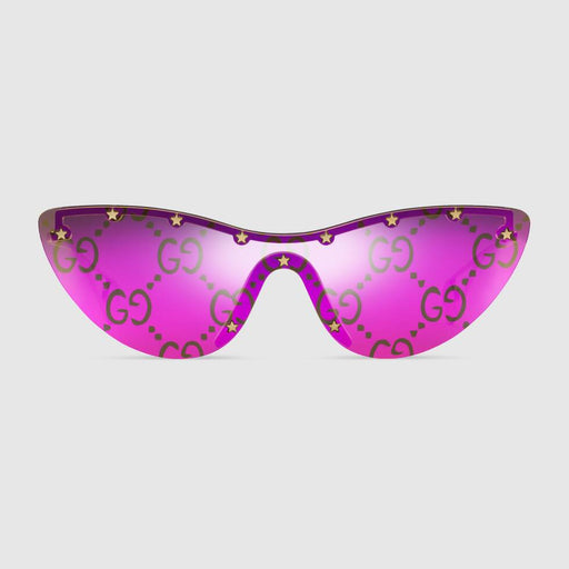 Gucci Cat-eye Mask Sunglasses