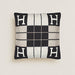 Hermes Avalon Ill Throw Pillow in Écru Noir