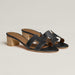 Hermes Oasis Sandal in Black