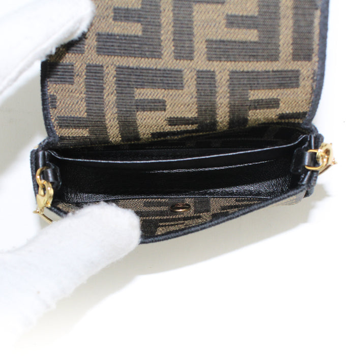 Fendi Nano Fabric Baguette Charm