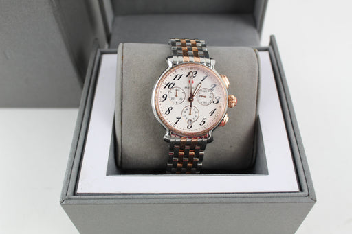 MICHELE  TWO-TONE WATCH - LuxurySnob