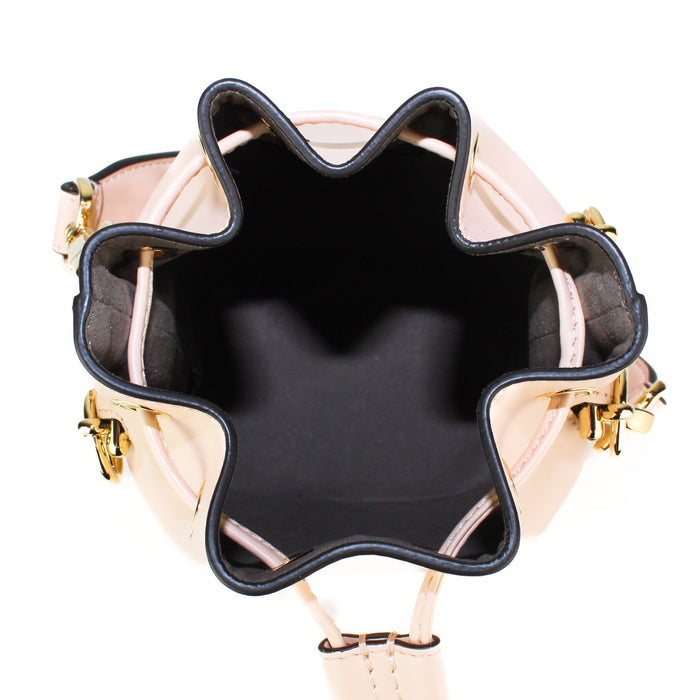 Fendi Mon Tresor Pale Pink Leather Mini Bucket Bag