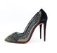 CHRISTIAN LOUBOUTIN FOLLIES STRASS 100 MM SIZE 40 - LuxurySnob