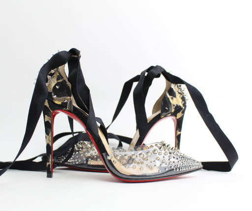 CHRISTIAN LOUBOUTIN MECHANTE REINE SIZE 36.5 - LuxurySnob