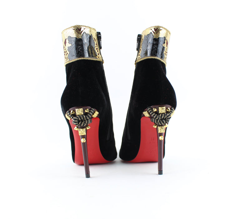 CHRISTIAN LOUBOUTIN EDO EMPIRE 100mm SIZE 36 - LuxurySnob