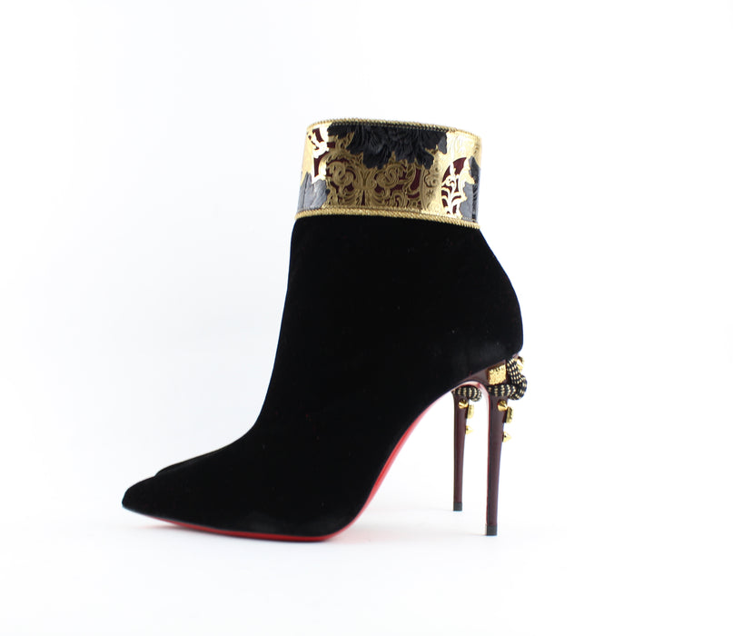 CHRISTIAN LOUBOUTIN EDO EMPIRE 100mm SIZE 36 - LuxurySnob