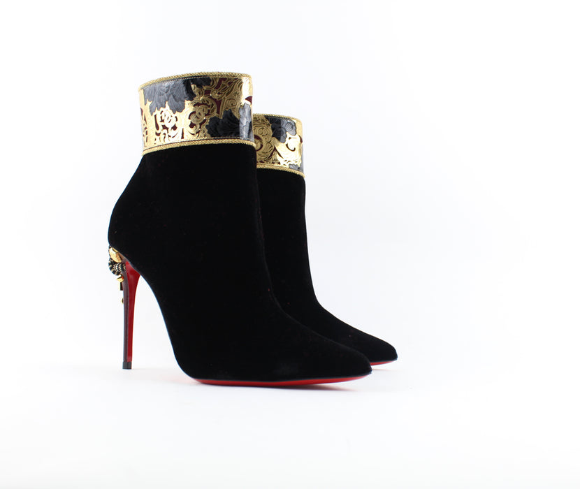 CHRISTIAN LOUBOUTIN EDO EMPIRE 100mm SIZE 36 - LuxurySnob