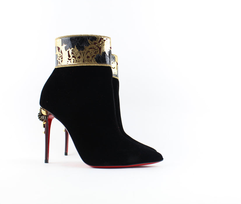 CHRISTIAN LOUBOUTIN EDO EMPIRE 100mm SIZE 36 - LuxurySnob