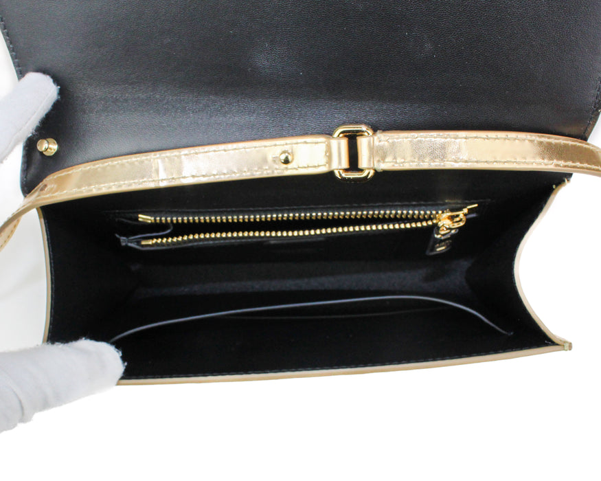 Dolce and Gabbana Nappa Mordore 3.5 clutch