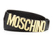 MOSCHINO BELT IN LEATHER WITH LOGO SIZE 38 - LuxurySnob