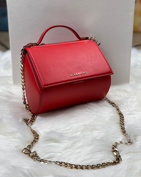 GIVENCHY PANDORA BOX MINI CHAIN BAG - LuxurySnob