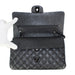 Chanel So Black Classic Medium Flap bag In Crumpled Calfskin