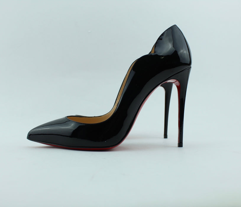 CHRISTIAN LOUBOUTIN HOT CHIC 100mm SIZE 38.5 - LuxurySnob
