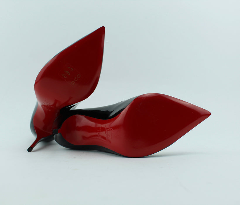CHRISTIAN LOUBOUTIN HOT CHIC 100mm SIZE 38.5 - LuxurySnob