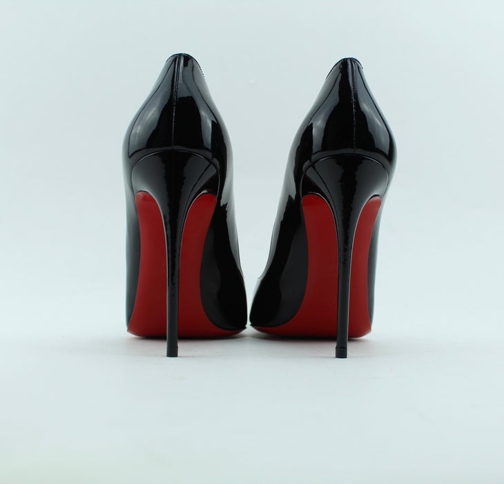 CHRISTIAN LOUBOUTIN HOT CHIC 100mm SIZE 38.5 - LuxurySnob