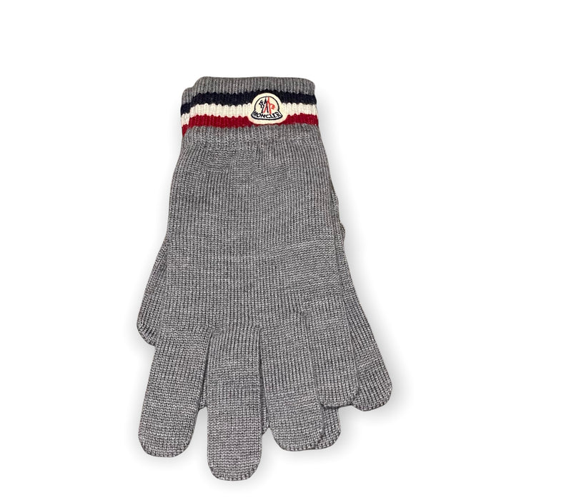 Moncler Grey Gloves