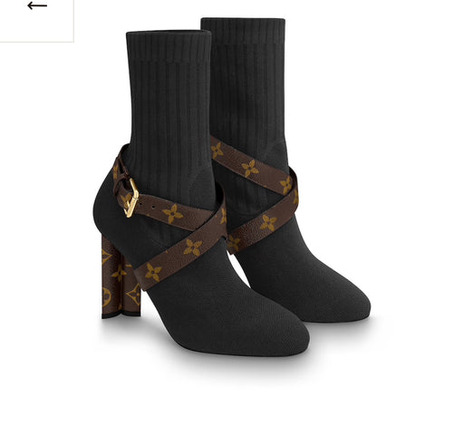 LOUIS VUITTON SILHOUETTE ANKLE BOOT - LuxurySnob