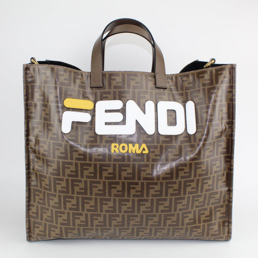 FENDI ZUCCA MANIA SHOPPING TOTE 