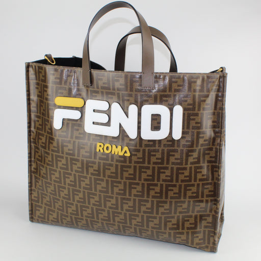 FENDI ZUCCA MANIA SHOPPING TOTE 